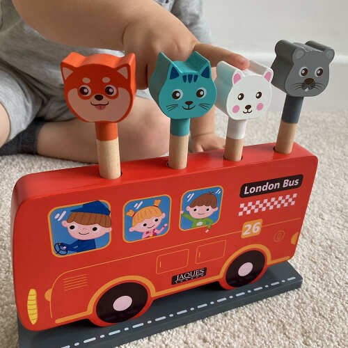 Bus Toy - Pop Up Toy base
