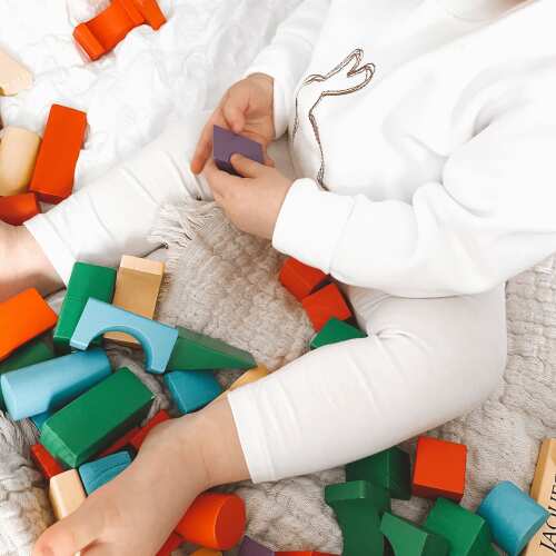Kids Building Blocks - Montessori Toy base
