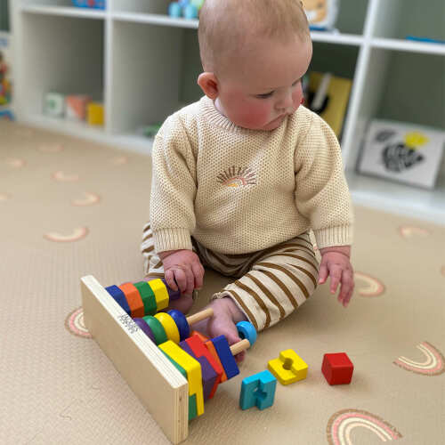 Colour Stacker - Wooden Stacking Toy