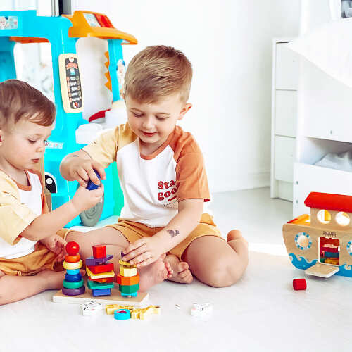 Colour Stacker - Wooden Stacking Toy