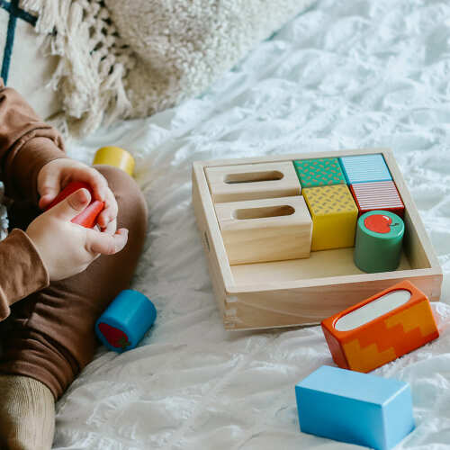 Discovery Blocks - Wooden Sensory Blocks