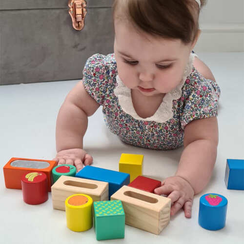 Discovery Blocks - Wooden Sensory Blocks