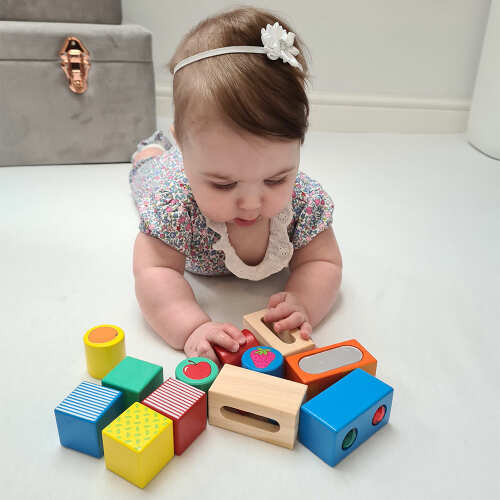 Discovery Blocks - Wooden Sensory Blocks