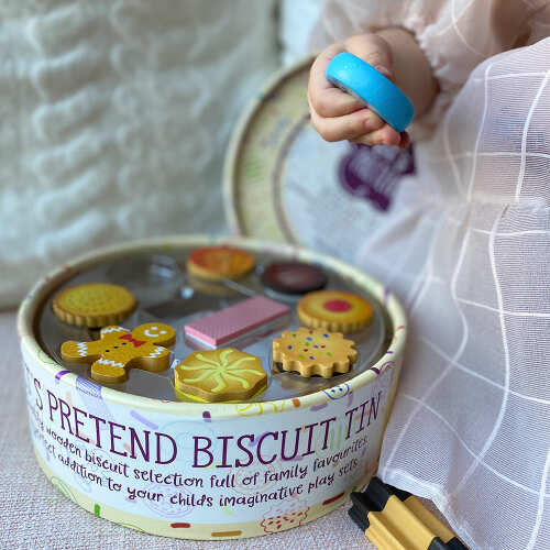 Wooden Biscuits Toy - Play Food