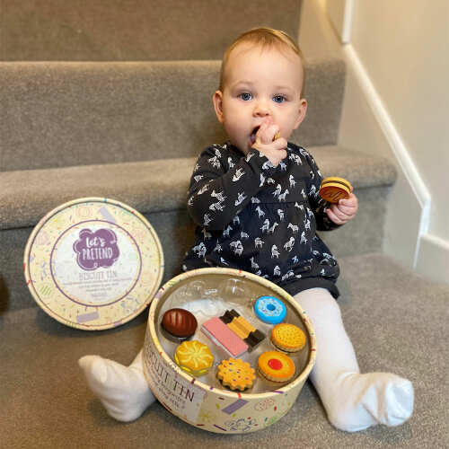 Wooden Biscuits Toy - Play Food