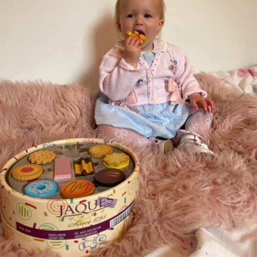 Wooden Biscuits Toy - Play Food