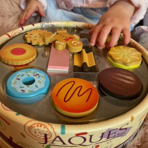 Wooden Biscuits Toy - Play Food