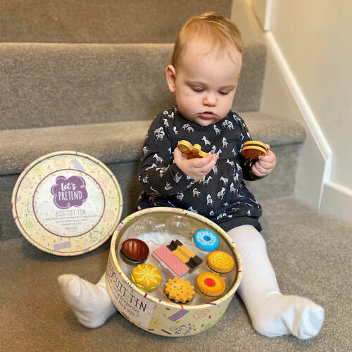 Wooden Biscuits Toy - Play Food