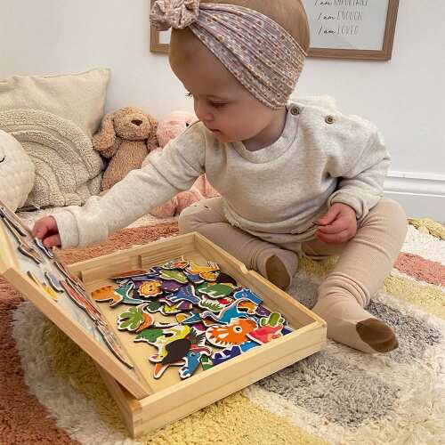 Dinosaur Magnetic Board - Jurassic Toy Set base