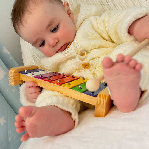 Wooden Xylophone - Music Toy base