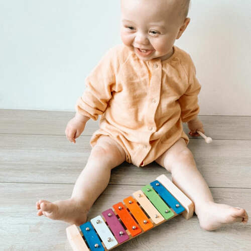 Wooden Xylophone - Music Toy base