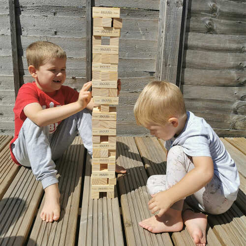 Outdoor Game - Giant Tumble Tower