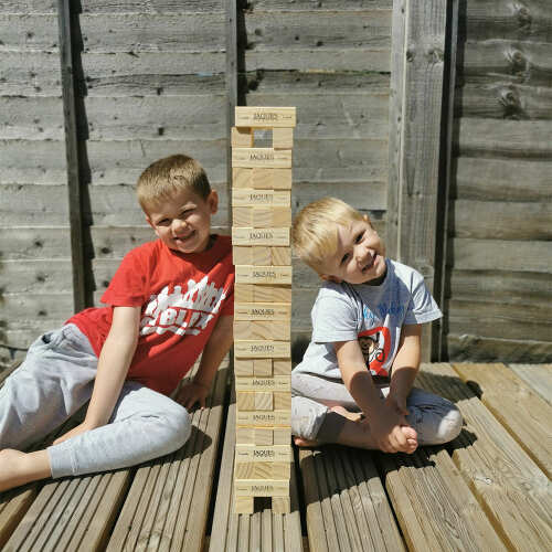 Outdoor Game - Giant Tumble Tower