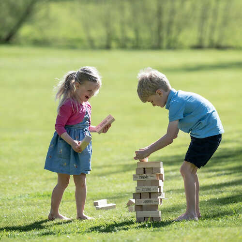 Giant XL Tumble Tower - Wooden Tumble Tower Game base