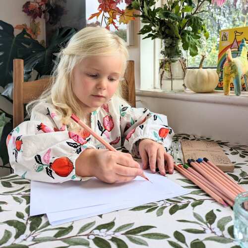 Kids Art Set - Water Colouring Pencils base
