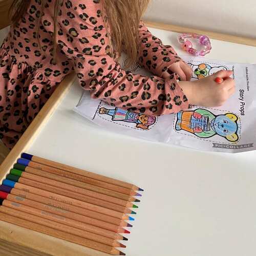 Kids Art Set - Water Colouring Pencils base