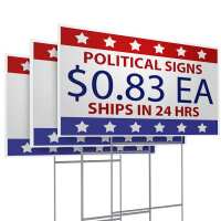 Read Crazy Cheap Political Signs Reviews