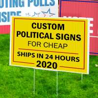 Read Crazy Cheap Political Signs Reviews