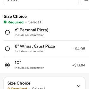 DoorDash 1 star review on 12th May 2024