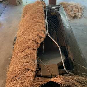 Unboxing Review: 55 lbs of Joseph Stern Raffia / Killerweed / Fast Grass  (For DIY Duck Boat Blind) 