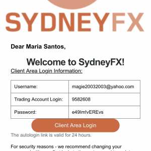 https://sydneyfx.io 1 star review on 13th March 2024