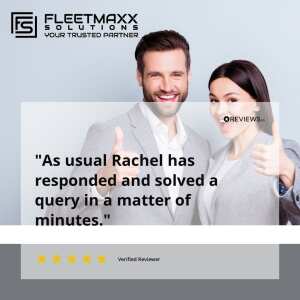 Fleetmaxx Solutions 5 star review on 10th May 2024
