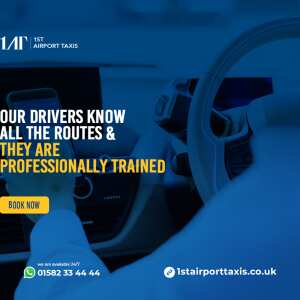 1ST Airport Taxis LTD 5 star review on 26th May 2024