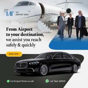 1ST Airport Taxis LTD 5 star review on 20th May 2024