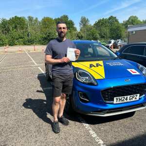 The AA Driving School 5 star review on 9th May 2024
