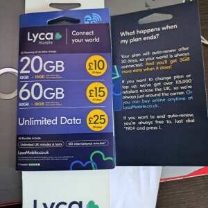 REVIEW: Lycamobile Prepaid Plan (Pay As You Go) 