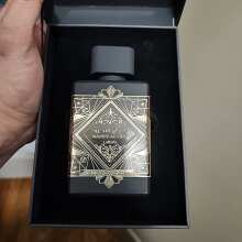 Lattafa Perfumes Maahir, Maahir Black & Bade'e Al Oud EDP-100ml(3.4 oz) with Magnetic Gift Box Perfect for Gifting