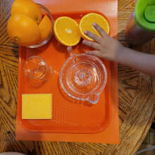 Citrus Squeezing Activity - Montessori Services