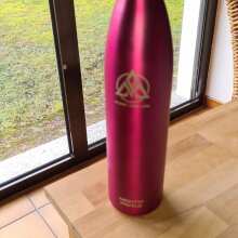 Überprüfen Sie das Bild - Edelstahl Trinkflasche - Thermosflasche Mint Metallic / 750ml