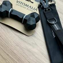 Überprüfen Sie das Bild - Extreme Bone: Robustes, Naturkautschuk Kau-Spielzeug für Hunde mit Beef-Duft, BPA- und Giftstofffrei