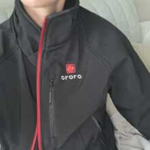 Review Image - Women's Heated Jacket 2.0 (4 Heating Zones) - Black & Red 2XL / Black & Red