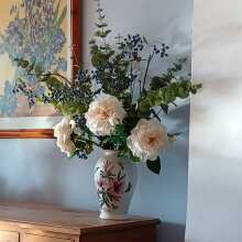 Review Image - Artificial Green Tall Eucalyptus Single Stem