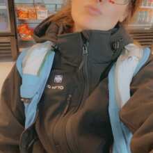 Review Image - (Open-box) Women's Classic Heated Jacket (Battery Set Not Included) Black / L