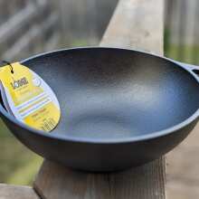 Review Image - Lodge | Cast Iron Wok, 9"