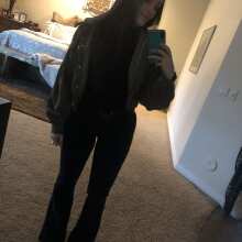 Review Image - Corduroy Cool Hooded Corduroy Jacket (Olive) Small