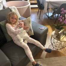Review Image - Children's PJ Set Pink Toile de Jouy 5-6Y