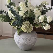 Review Image - Artificial Green Tall Eucalyptus 6 stems for price of 5