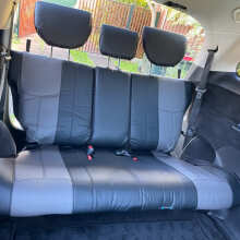 Review Image - Leather Look Honda Odyssey Seat Covers - VTi-L - 7 Seats - RC Series