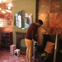 Review Image - Bronze & Copper Wallpaper