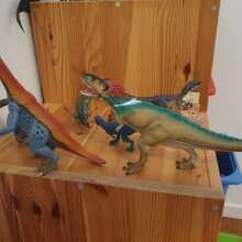 Review Image - CollectA T-Rex Feathered Roaring Deluxe