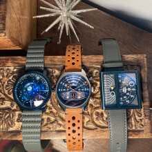 Review Image - Halograph III Chrono Blue Tan