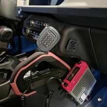 Review Image - Radio Kit - Pink Rugged G1 ADVENTURE SERIES Waterproof GMRS Mobile Radio with Antenna