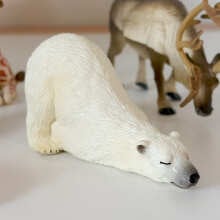 Review Image - Toymany Polar Bear Lying