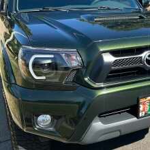 Review Image - 2012-2015 Halo Projector Lights-Light Bar DRL Black