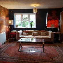 Review Image - Bronze & Copper Wallpaper - Non-woven Wallpaper , Roll