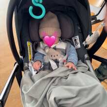 Review Image - Bamboo Knit Beanie - Oatmeal 0-12M